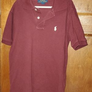 Maroon Ralph Lauren polo